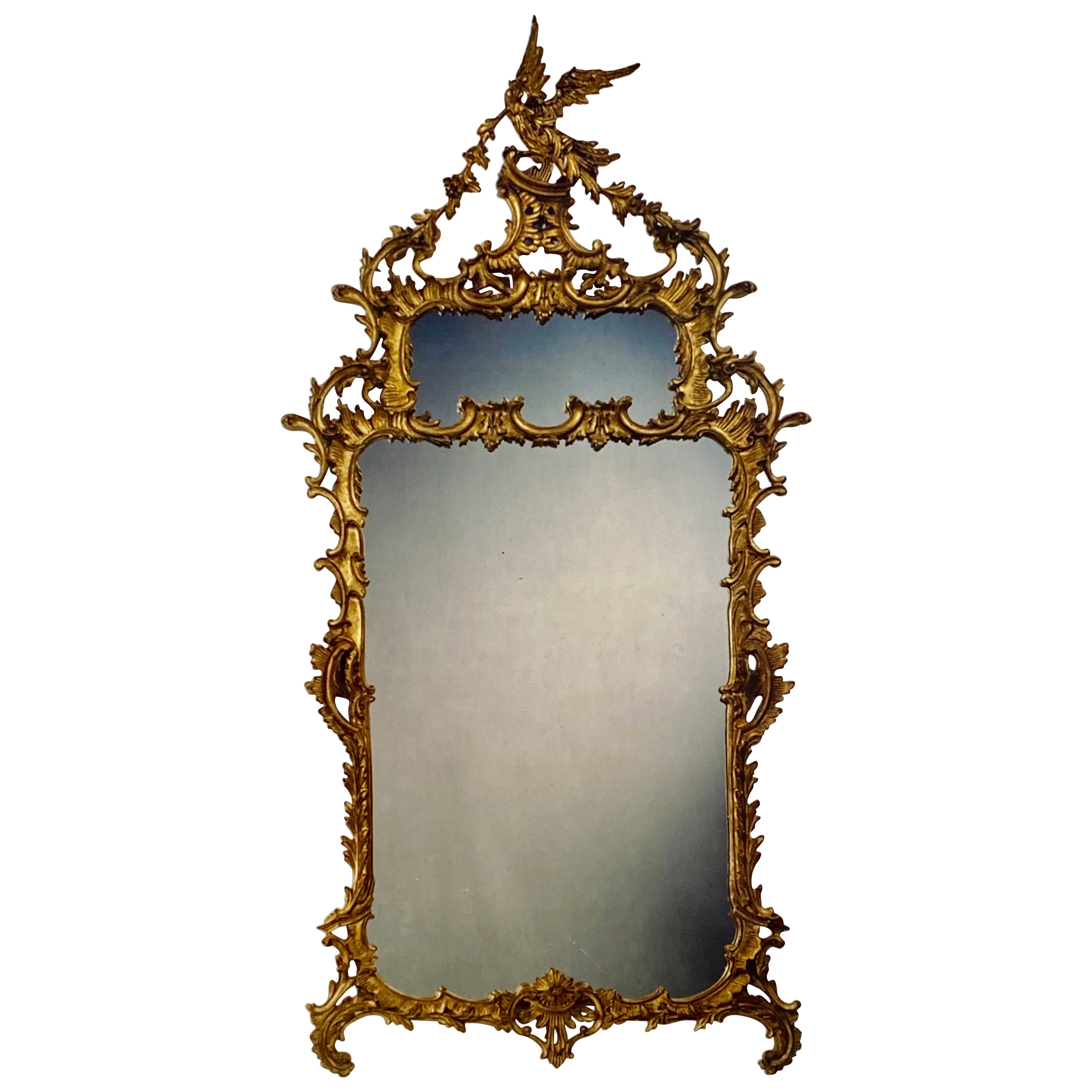 Grand Phoenix Chippendale Mirror For Sale