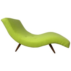 Vintage Adrian Pearsall for Craft Associates Wave Chaise Lounge