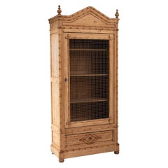 Antique French Faux Bamboo Cabinet