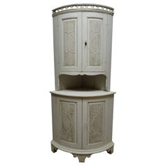 Swedish Gustavian Corner Cabinet