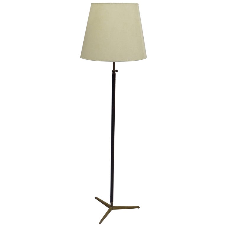French Mid Century Modern Hand Stitched, Average Cost Of A Table Lamp