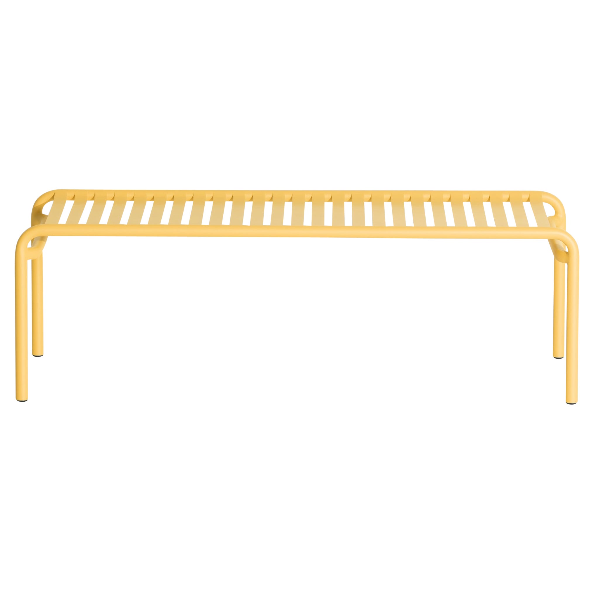 Petite Friture Week-End Long Coffee Table in Saffron Aluminium, 2017 For Sale