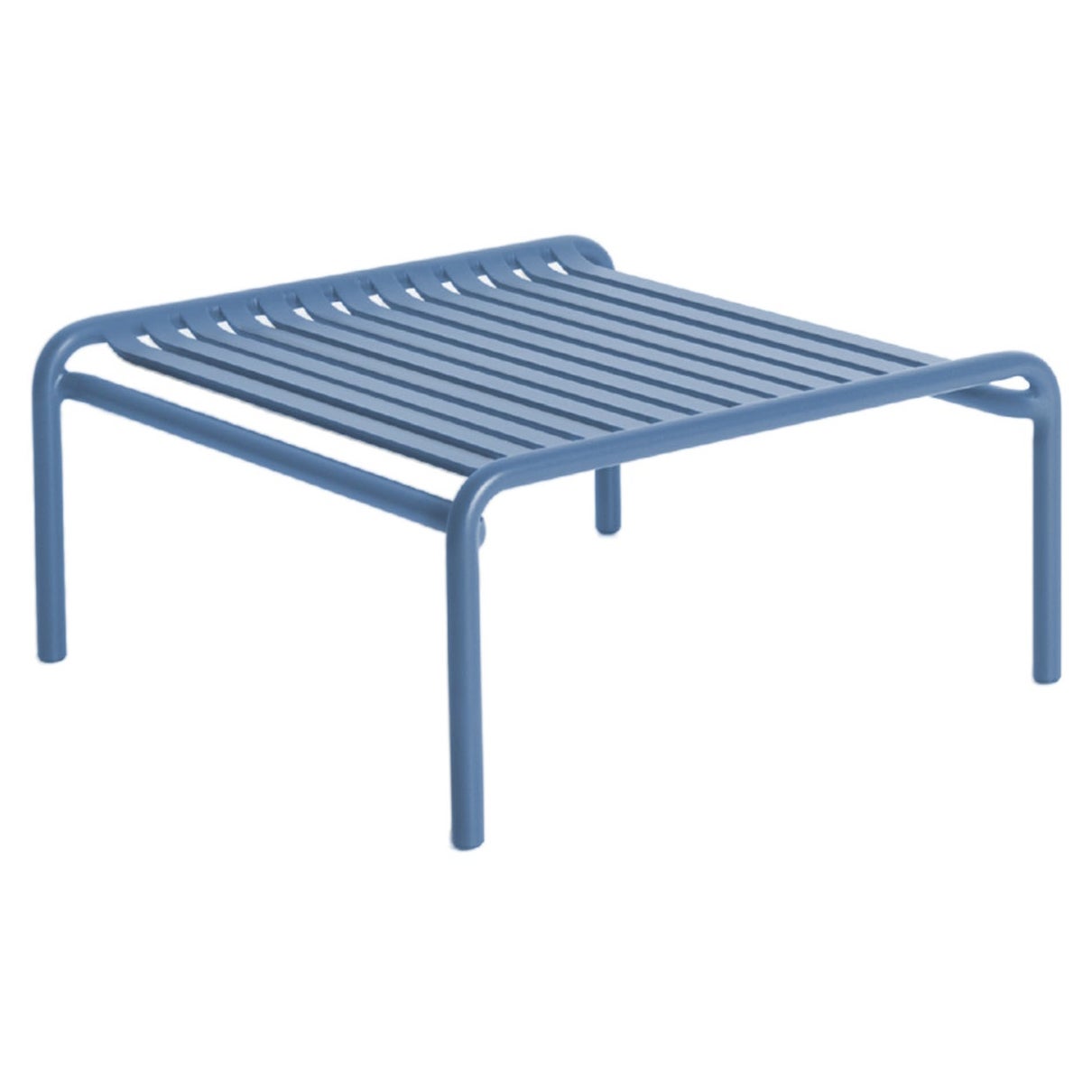 Petite Friture Week-End Coffee Table in Azur Blue Aluminium, 2017 For Sale
