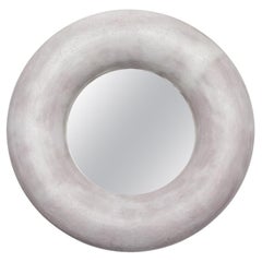 Ceramic Mirror by Mia Jensen, Signed, Unique Piece, circa 2023