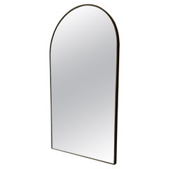 Archie Mirror, Arched Clear Mirror with Bronze Frame
