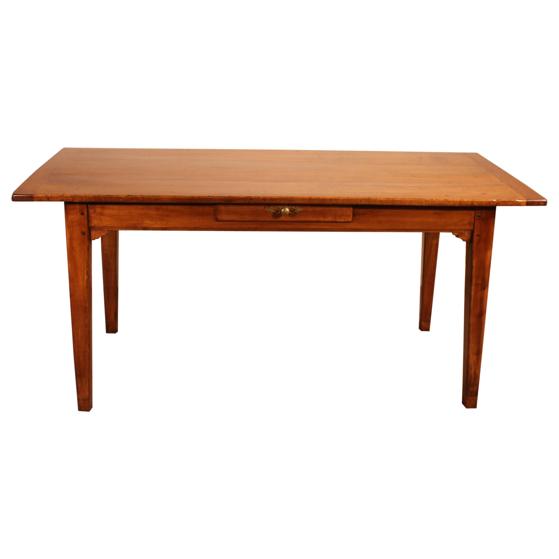 Tisch aus Kirschbaumholz aus dem 19. Jahrhundert im Angebot