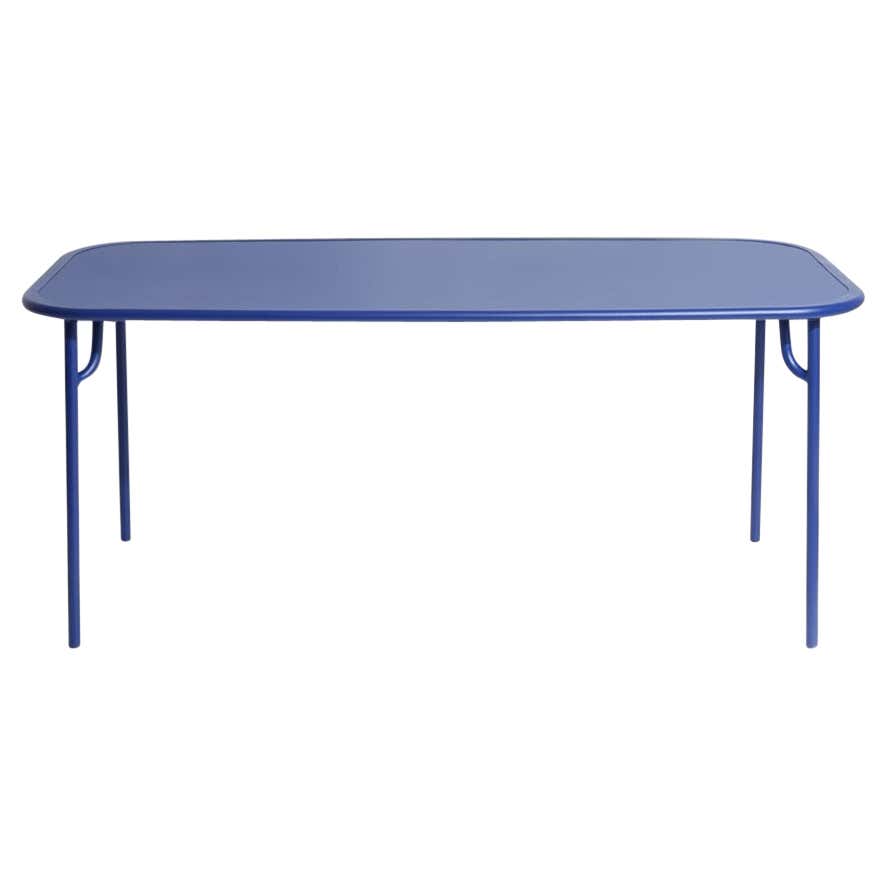 Rectangle Table Normal Petite Friture Week-End Medium Plain Rectangular Dining Table in ...