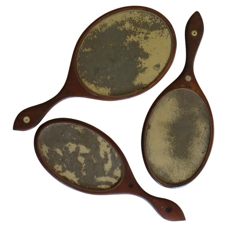 Set of 3 Antique Early Victorian Mirrors For Sale at 1stDibs