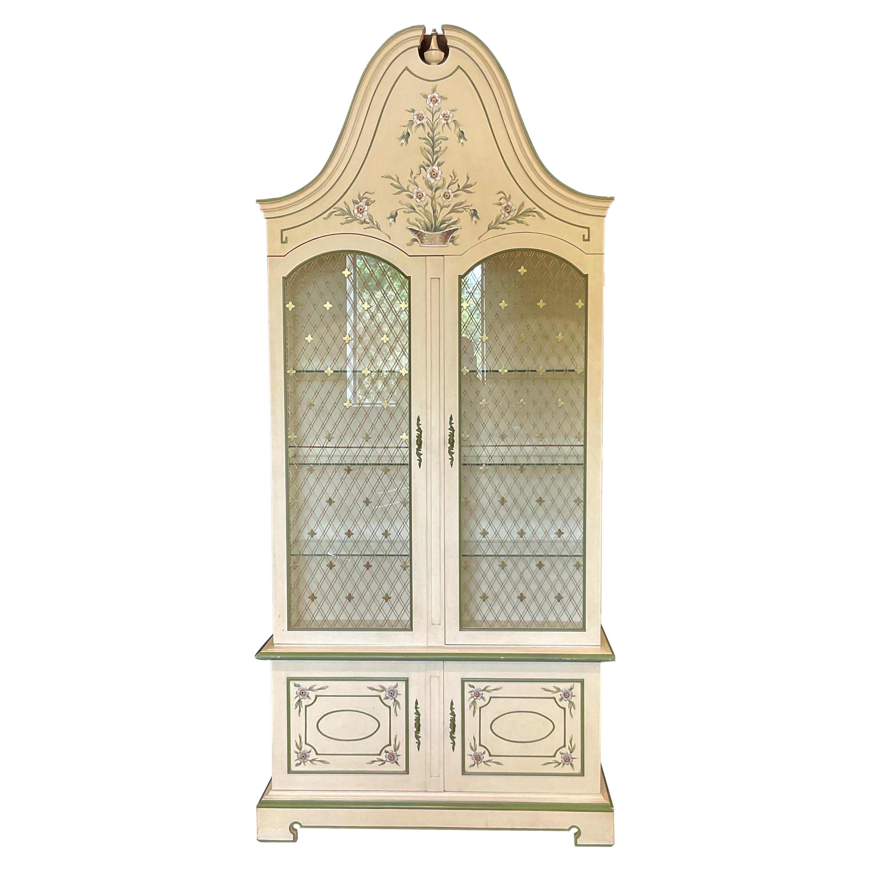 John Widdicomb Bonnet Top Cabinet