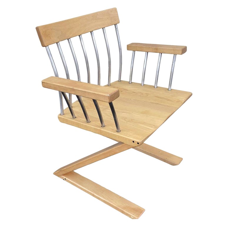 Vintage Z Model Side Chair For Sale at 1stDibs