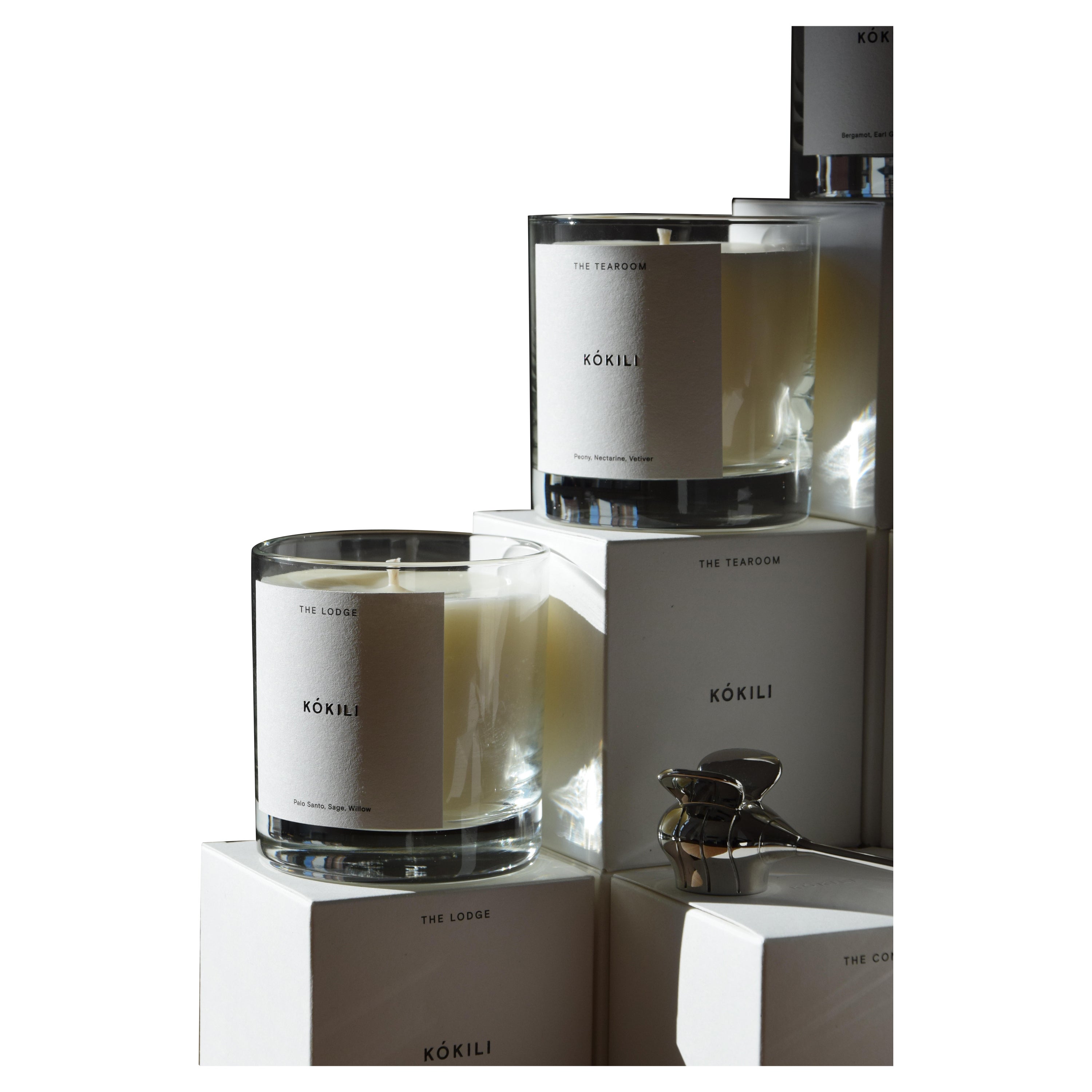 Kokili Coconut Soy Scented Candles, Set of 5 For Sale