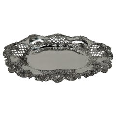 Antique Tiffany American Victorian Classical Sterling Silver Bowl