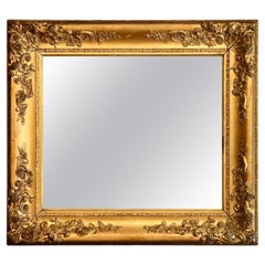 Antique Gilt Framed Mantel Mirror