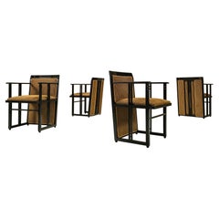Used Set of Four “Galaxy” Dining Room Chairs by Umberto Asnago, Italy, 1980s