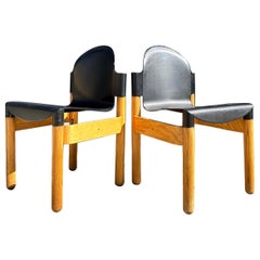 Ein Paar Flex-Stühle aus der Mitte des Jahrhunderts, entworfen von Gerd Lange für Thonet