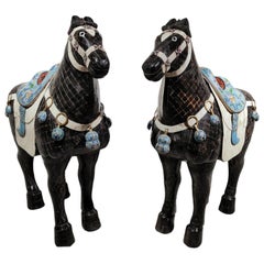 Important Pair of Horses from the Ching Dynasty