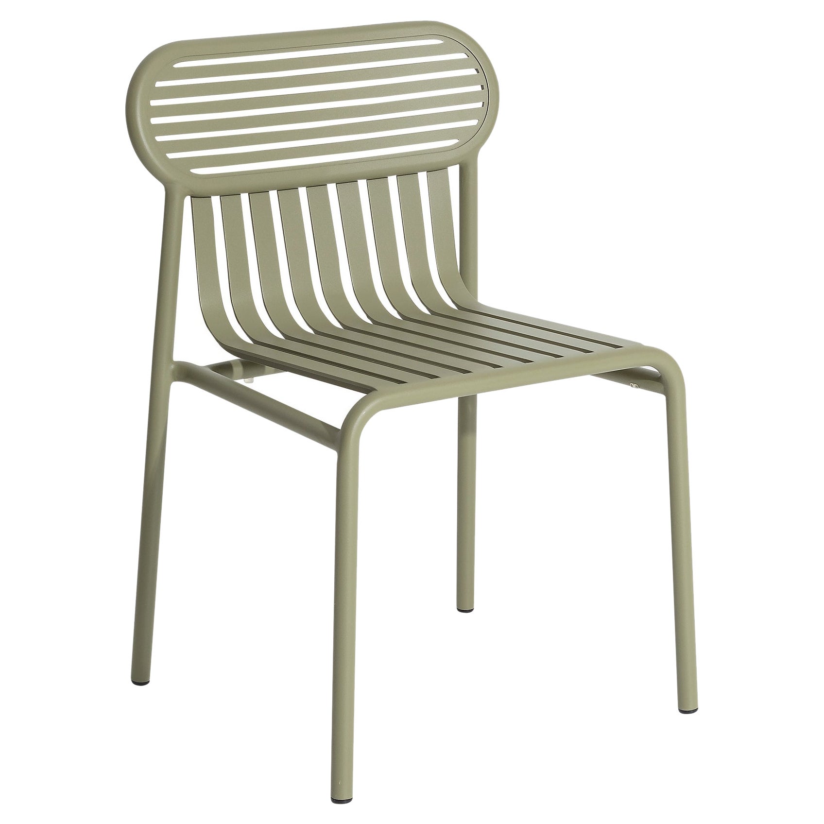 Petite Friture Week-End Chair in Jade Green Aluminium by Studio BrichetZiegler For Sale