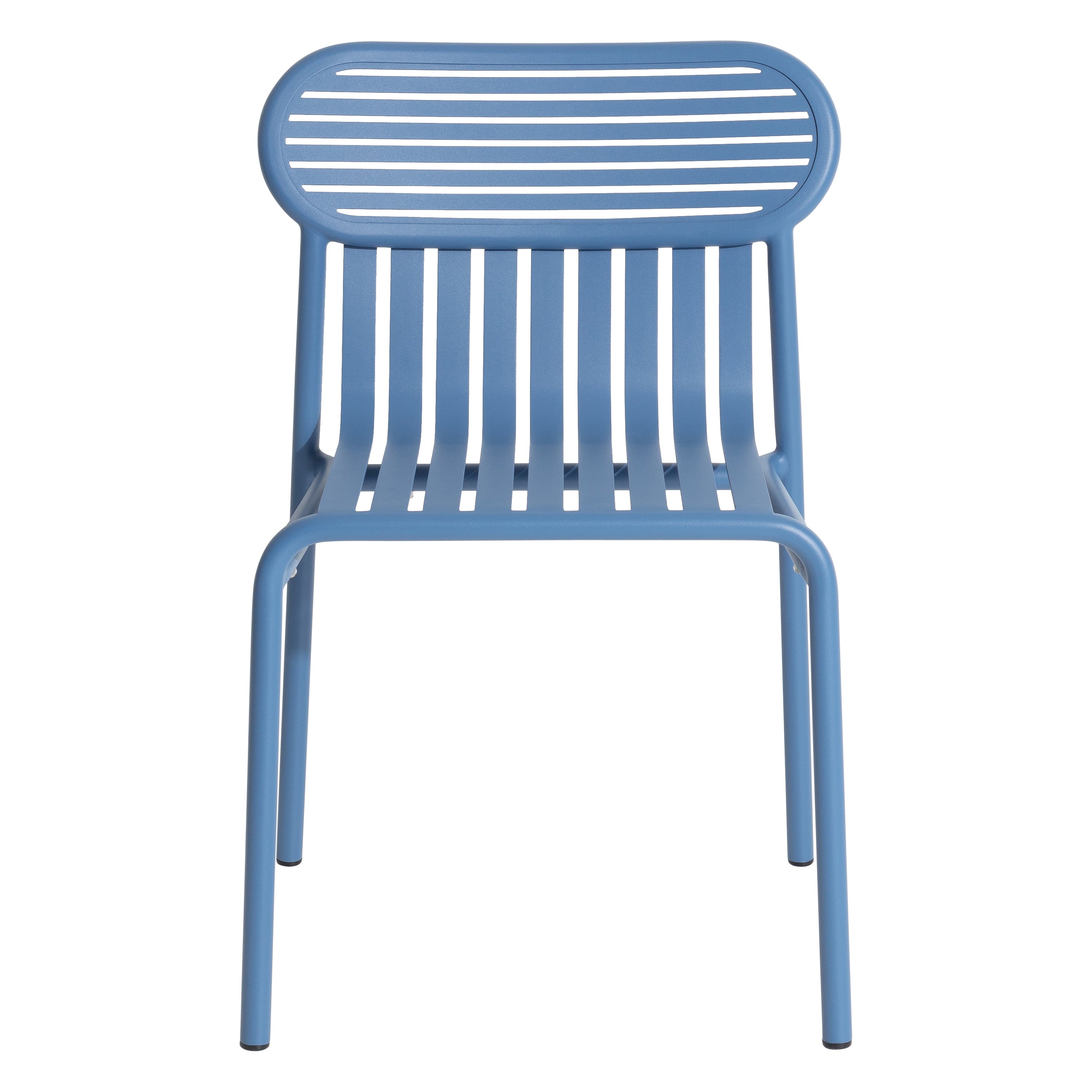 Petite Friture Week-End Chair in Azur Blue Aluminium by Studio BrichetZiegler For Sale