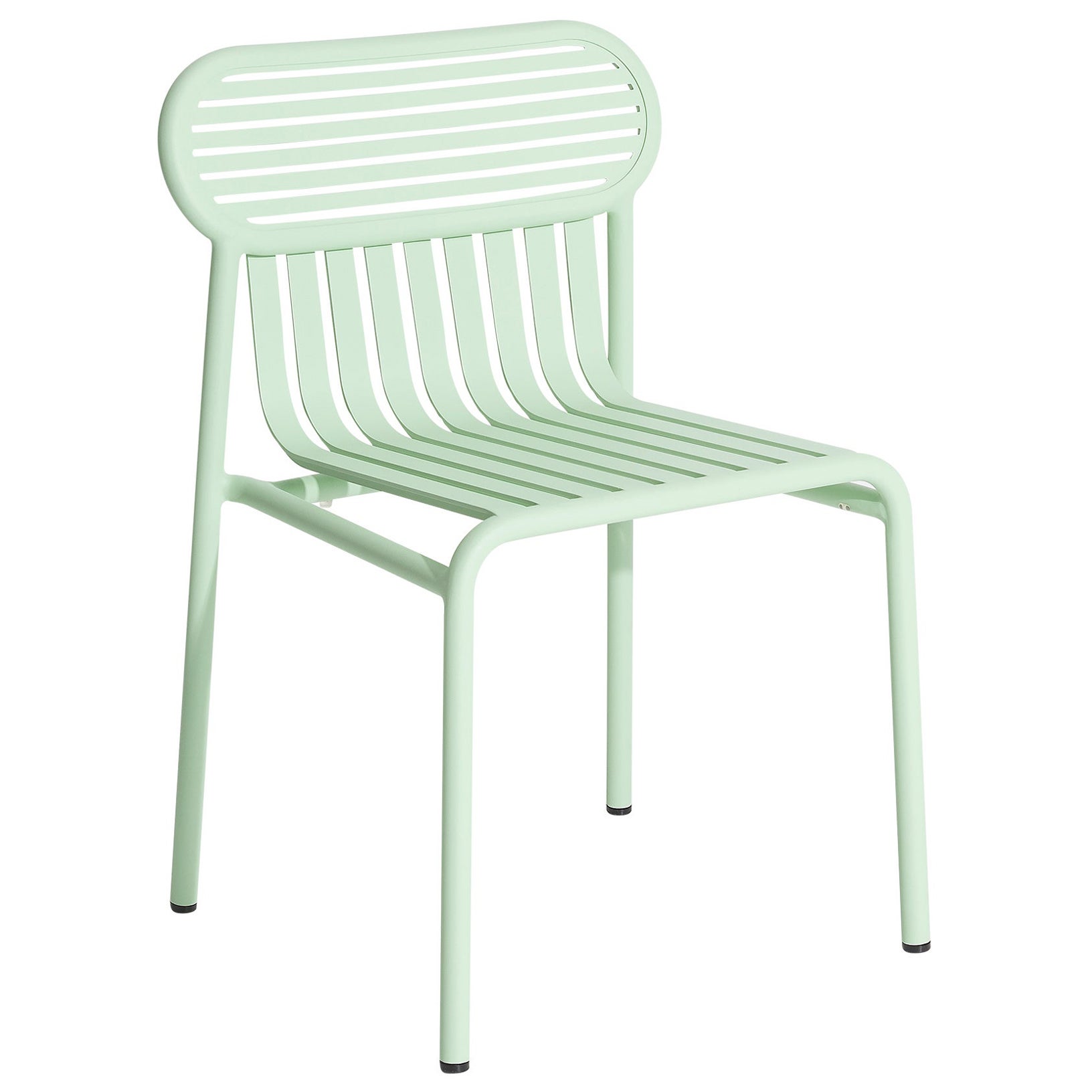 Petite Friture Week-End Chair in Pastel Green Aluminium by Studio BrichetZiegler For Sale