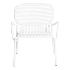 Petite Friture Week-End Armchair in White Aluminium by Studio BrichetZiegler