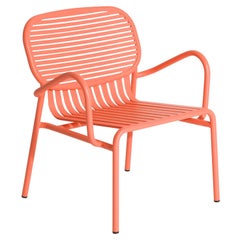 Sillón Petite Friture Week-End de aluminio coral por Studio BrichetZiegler
