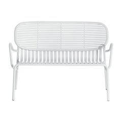 Petite Friture Week-End Sofa in Pearl Grey Aluminium by Studio BrichetZiegler