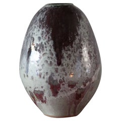 Kasper Würtz Vase à œuf violet One Off