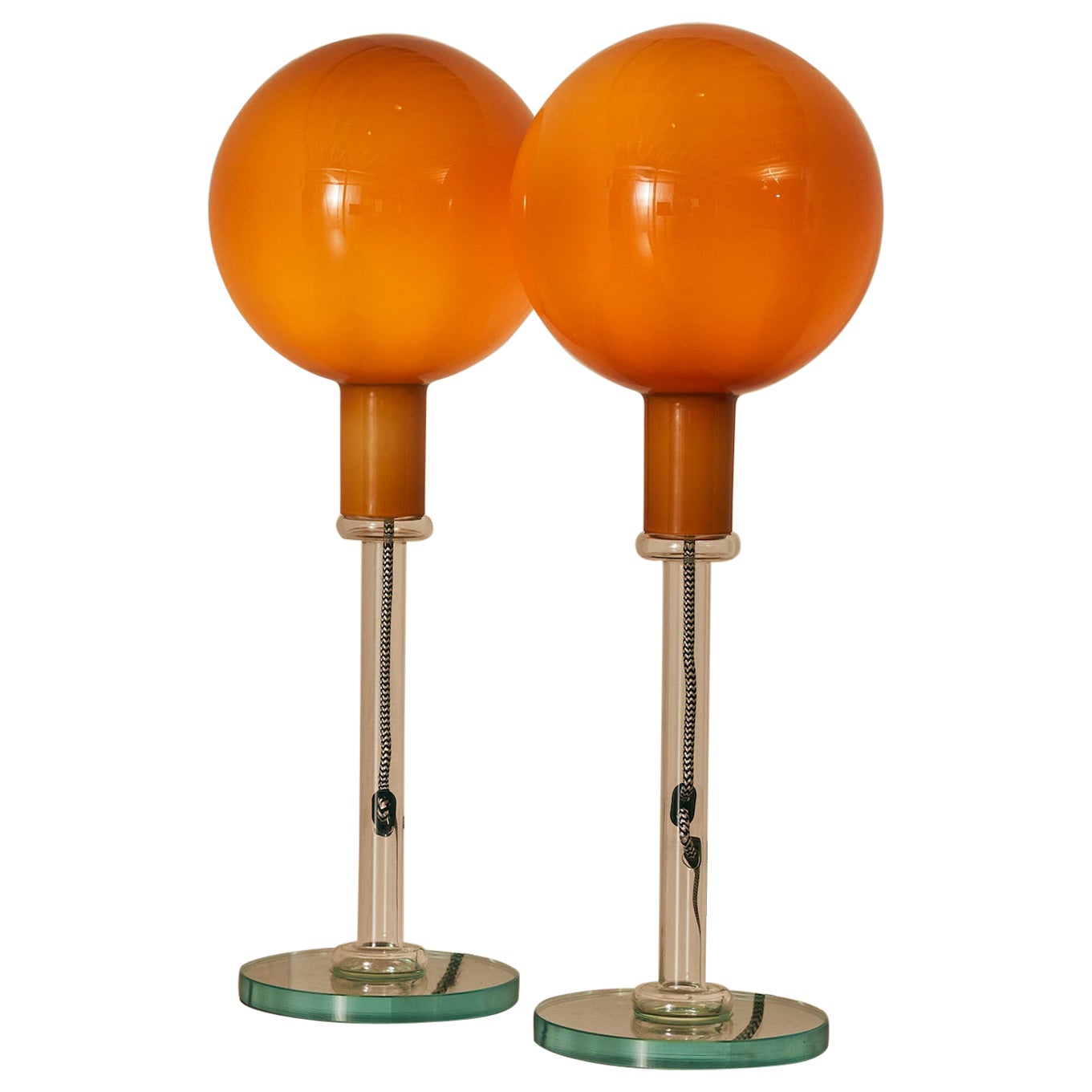 Pair of Table Lamps by Gae Aulenti and Piero Castiglioni, 'Model 2658'