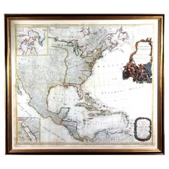 New Map of North America, with the West India Islands