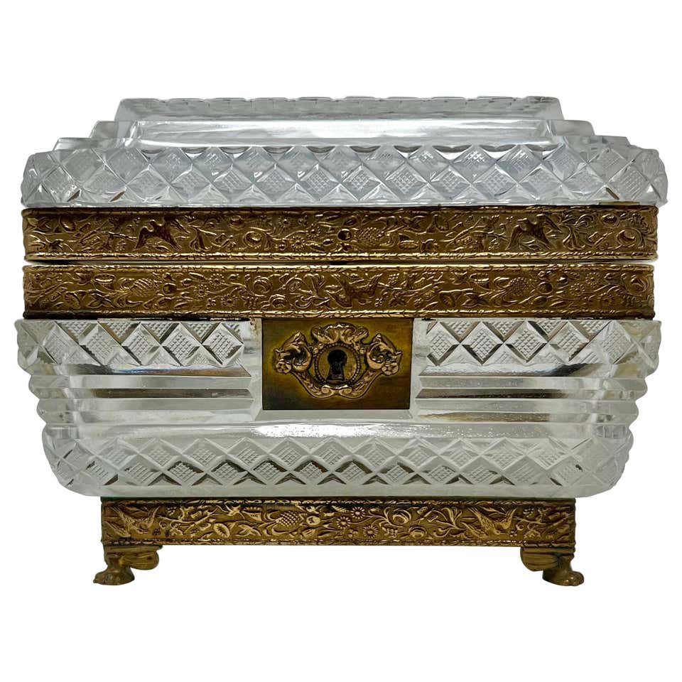 Crystal Boxes - 212 For Sale at 1stDibs | crystal jewelry box, vintage ...