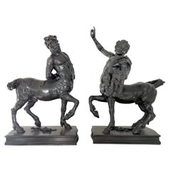 Impressive Pair of Bronze Furietti Centaurs, after the Antique