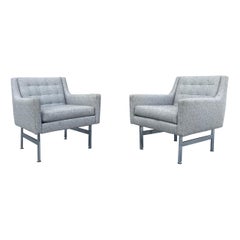Midcentury Arm Chairs, a Pair 