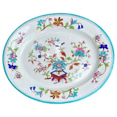 Antique Chinese Meat Platter for the English Market