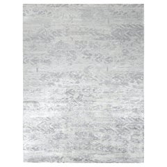 Mehraban Rugs, Tappeto in seta di bambù dal design moderno A1896