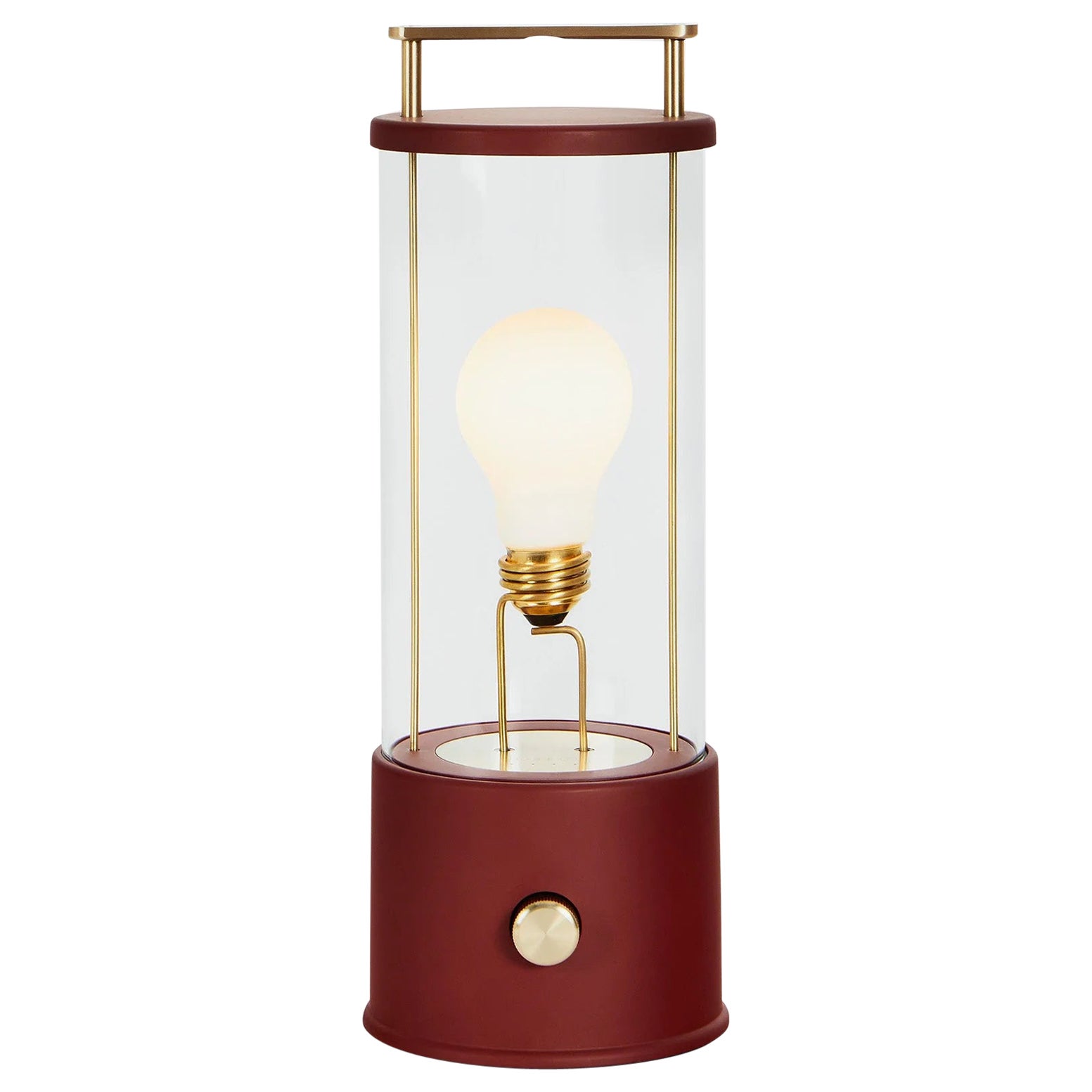 'The Muse' Portable Lamp by Farrow & Ball x Tala in Pomona Red For Sale