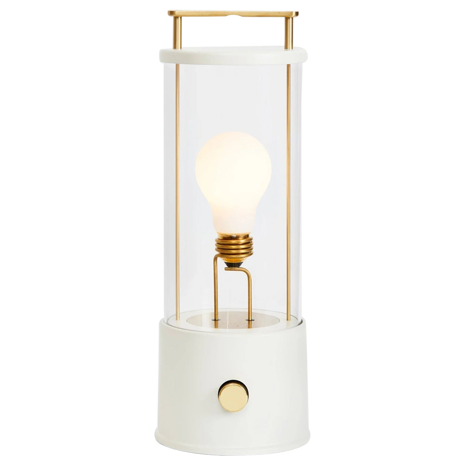'The Muse' Portable Lamp by Farrow and Ball x Tala in Candlenut White ...