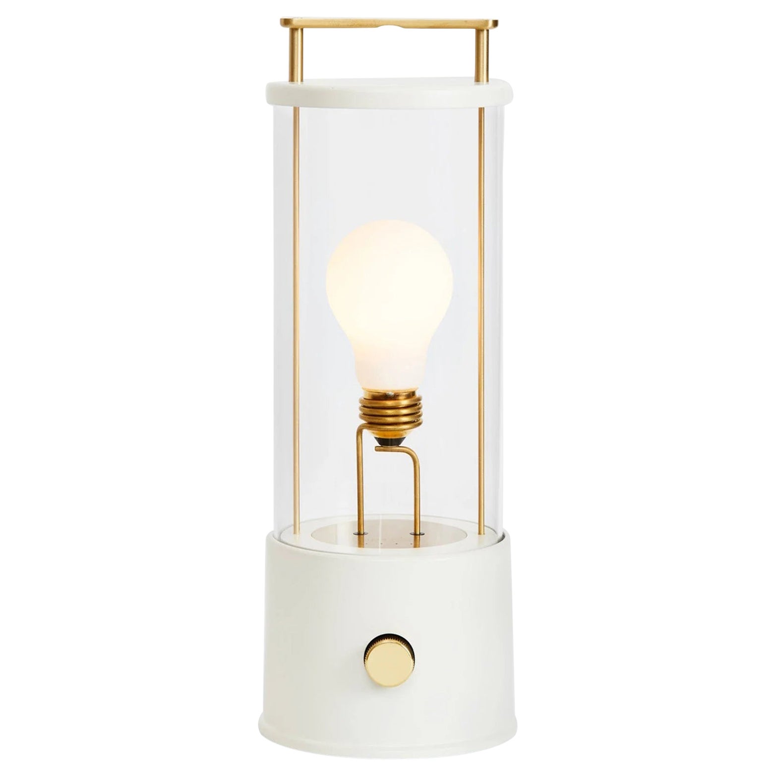 Lampada portatile 'The Muse' di Farrow & Ball x Tala in bianco candelabro