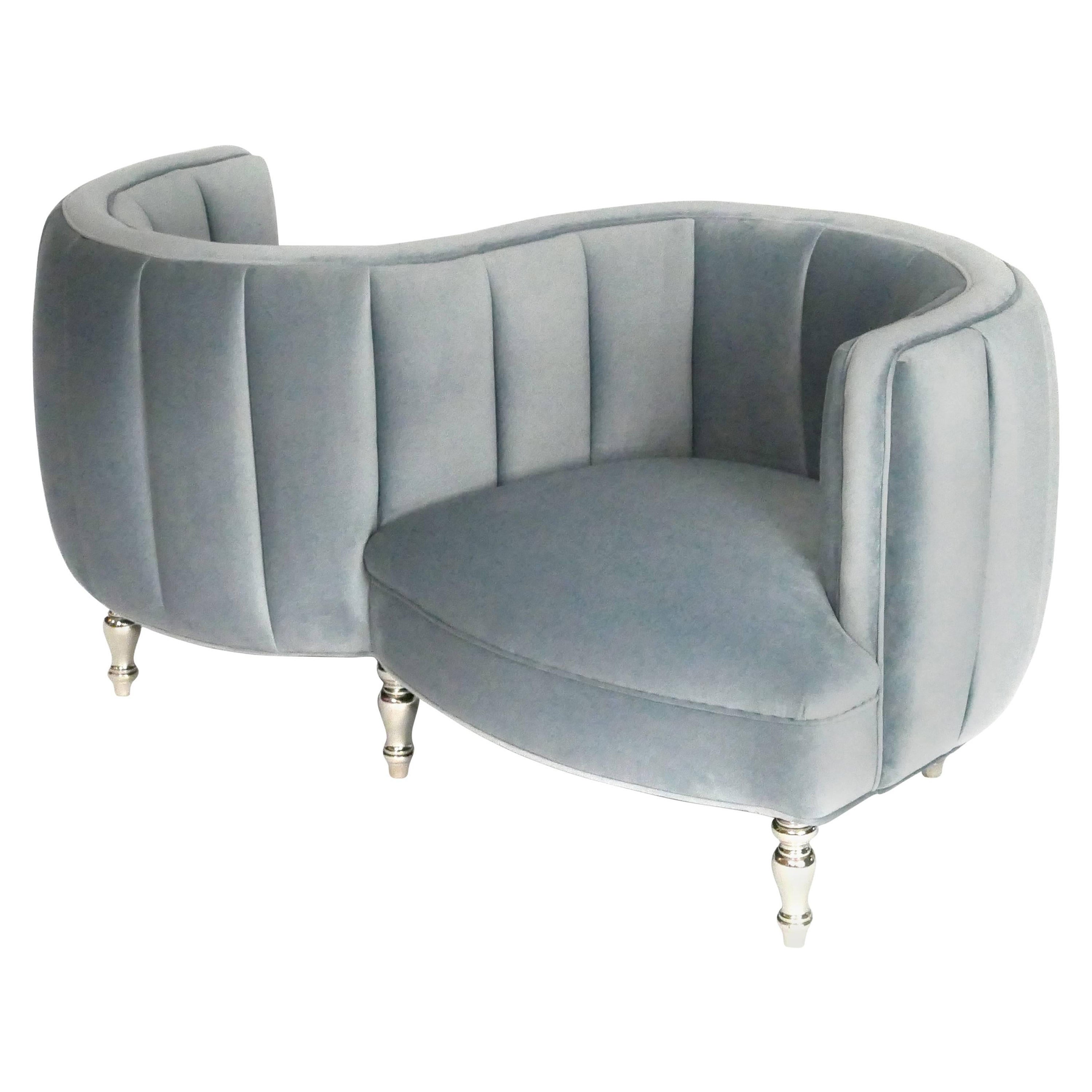 Rive Droite Confident par Bourgeois Boheme Atelier En vente sur 1stDibs | fauteuil  confident moderne, un confident meuble