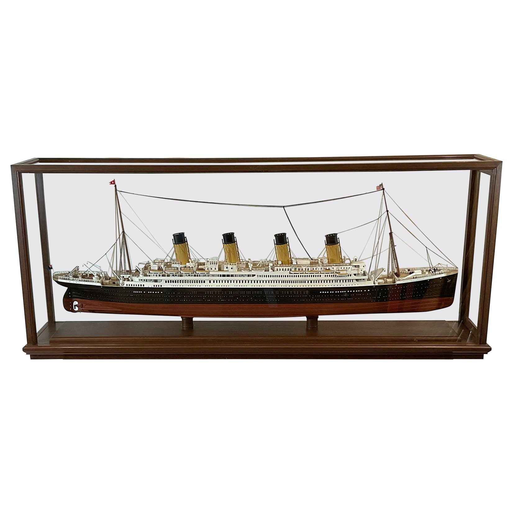 Six Foot Model of the Titanic For Sale