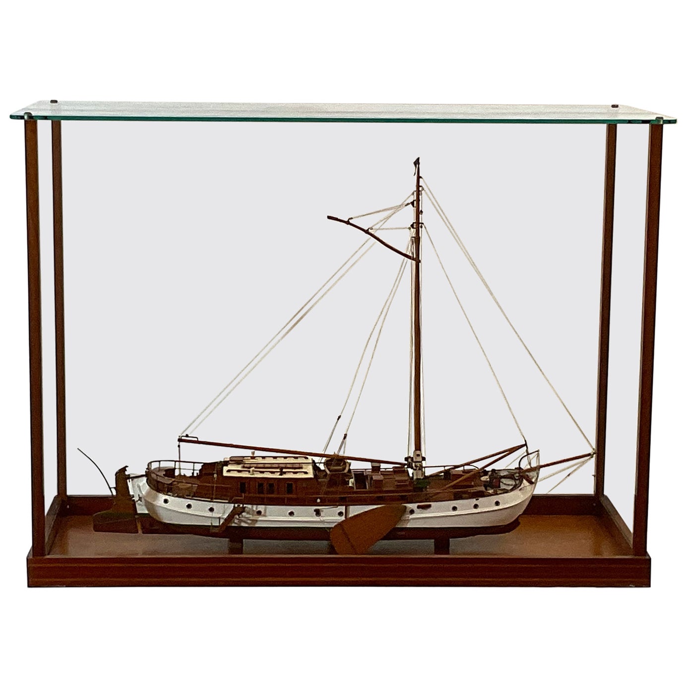 Scale Model of a Dutch Lee Boarder For Sale