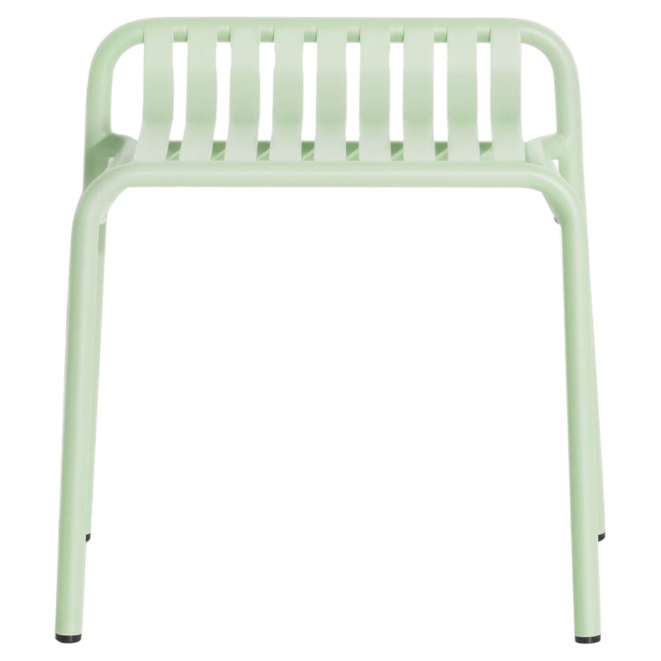 Petite Friture Week-End Stool in Pastel Green Aluminium by Studio BrichetZiegler For Sale
