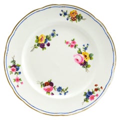 Nantgarw Porcelain Plate, circa 1820
