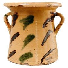 1950s Italian Glazed Terracotta Pot/Vase
