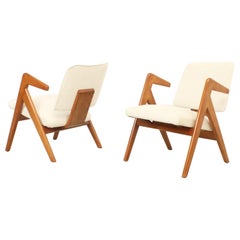 Vintage Pair of Hillestak Armchairs by Robin Day, UK, 1950s