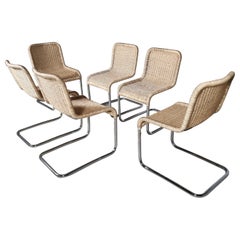 Set of 6 Tecta B20 Dining Chairs by Axel Bruchhäuser, 1980s