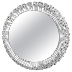 Retro Midcentury Mirror with Lights