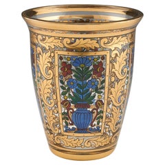 Julius Mulhaus or Hermann Pautsch Decorated Jugendstil Vase, circa 1910