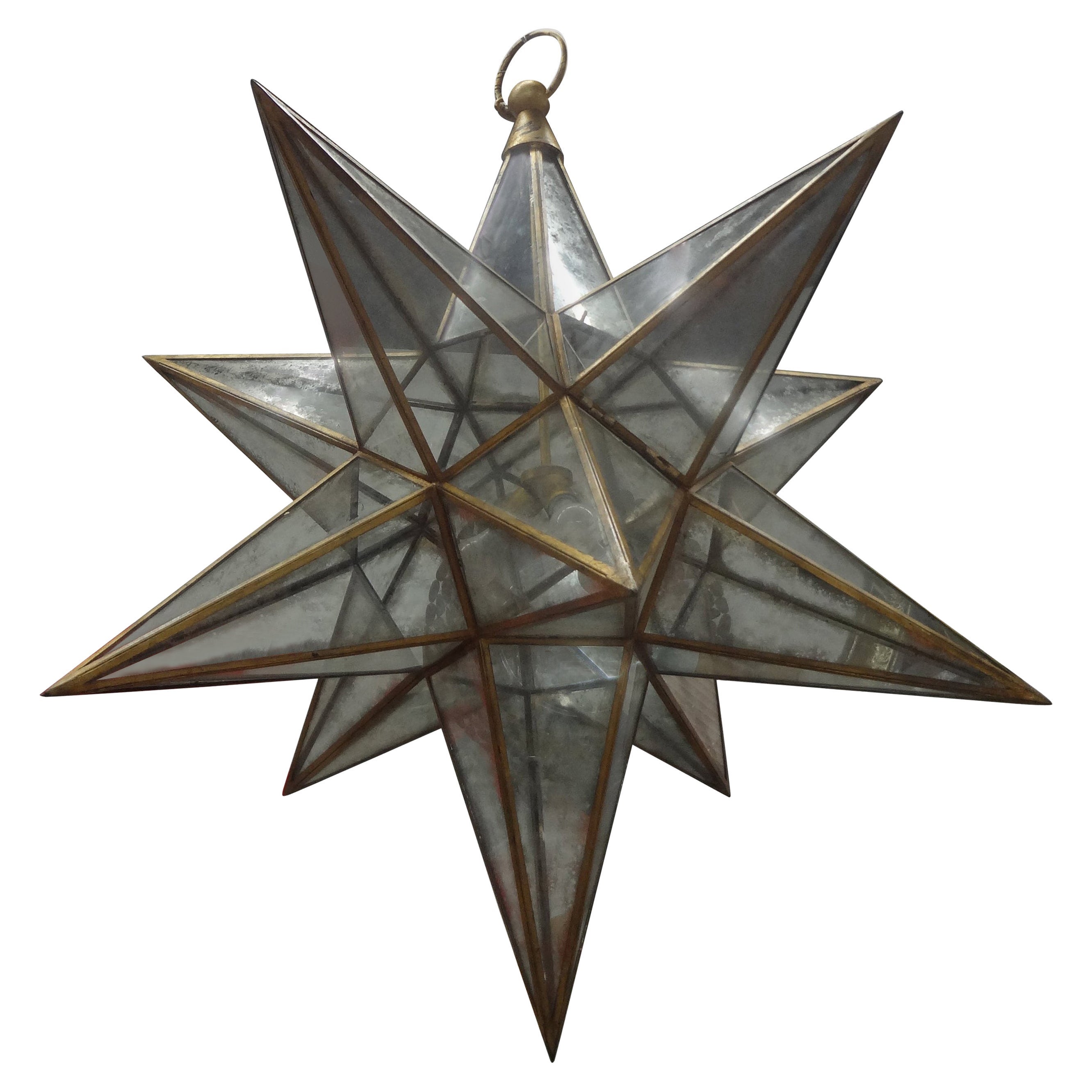 Monumentale lampadario a forma di stella da 52 pollici