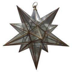 Monumentaler 52-Zoll-Kronleuchter in Sternform