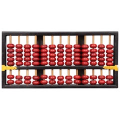 Chinese Abacus by Lotus Flower